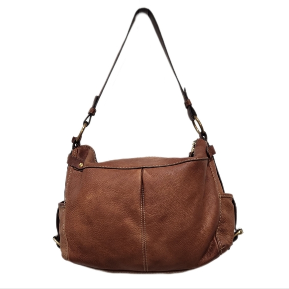 Brown Leather Shoulder Bag - Picture 2 of 7